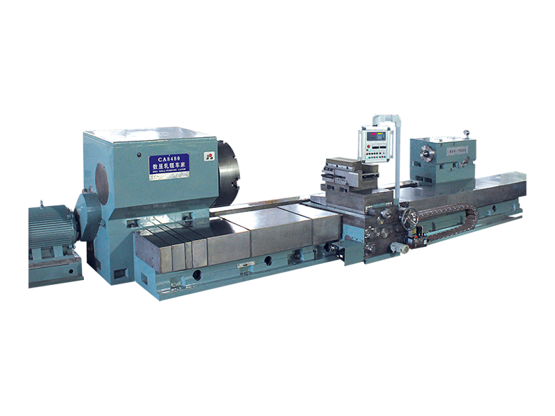 Ca8480 fleksibel prestasi digital roll roll lathe